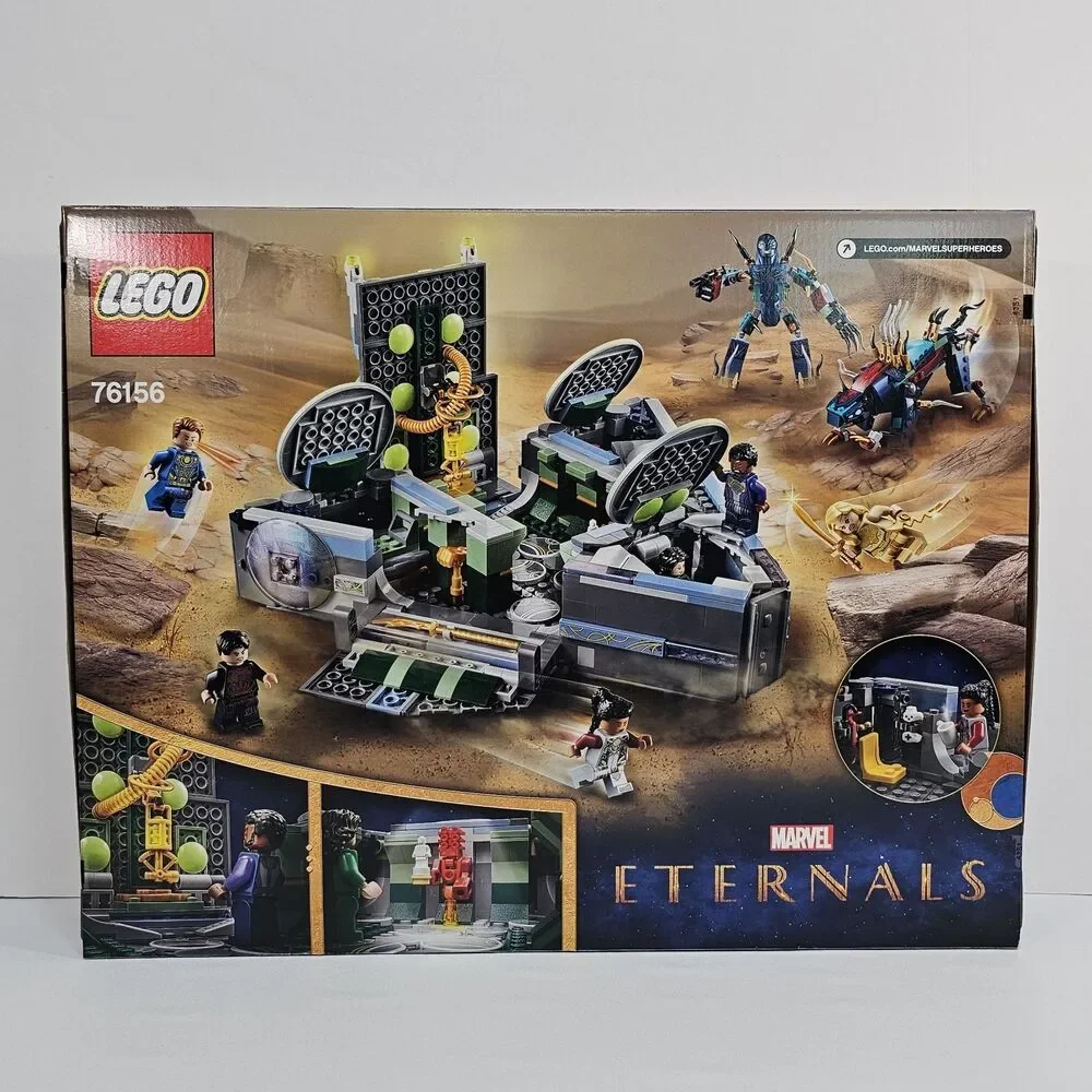 LEGO 76156 Marvel Eternals Rise of the Domo 1040pcs New Sealed Retired Set